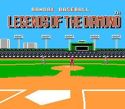 Legends of the Diamond title screenshot
